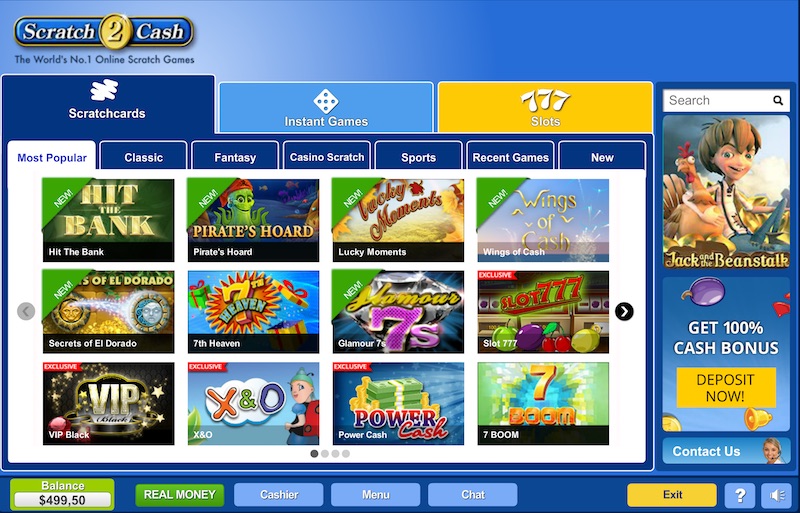 scratch2cash ervaringen online krasloten